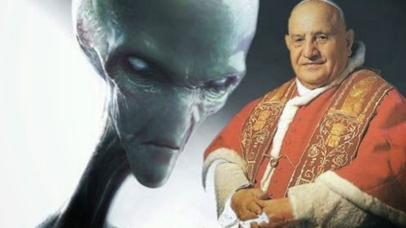 Papa João XXIII falou com um Extraterrestre